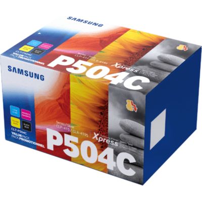 Samsung CLT-P504C (SU400A) - 4-farbig - Toner - Multipack