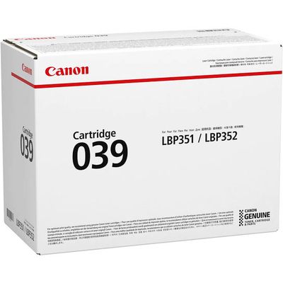 Canon 039 BK  - Schwarz - Toner