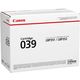 Canon 039 BK  - Schwarz - Toner