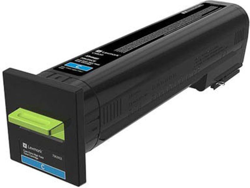 Lexmark 72K2XCE - Cyan - Toner - Extra hohe Kapazität