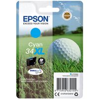 Epson 34XL (C13T34724010) - Cyan - Druckerpatrone - Hohe Kapazität