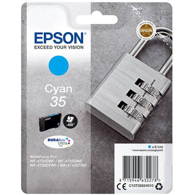 Epson 35 (C13T35824010) - Cyan - Druckerpatrone