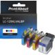 Druckerpatrone kompatibel mit Brother LC-129XLVALBP - 4-Farben - Hohe Kapazität - Multipack