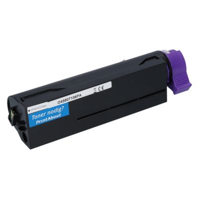 Toner kompatibel mit OKI 45807106 - Schwarz