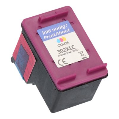 Druckerpatrone kompatibel mit HP 302XL (F6U67AE) - 3-farbig - Hohe Kapazität