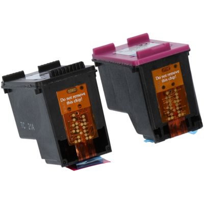 Druckerpatrone kompatibel mit HP 302XL (X4D37AE) - Schwarz + 3 Farben - Mulitpack - Hohe Kapazität