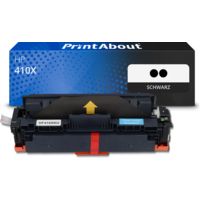 Toner kompatibel mit HP 410X (CF410XD) - 2x Schwarz - Hohe Kapazität - Multipack
