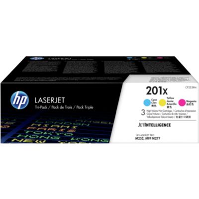 HP 201X (CF253XM) - 3-farbig - Toner - Hohe Kapazität - Multipack