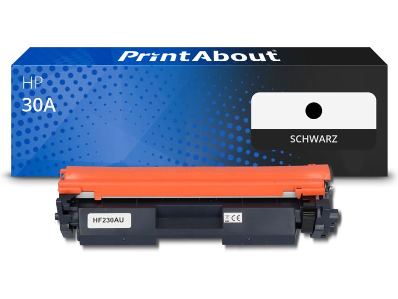 PrintAbout Toner 30A (CF230A) Schwarz für HP