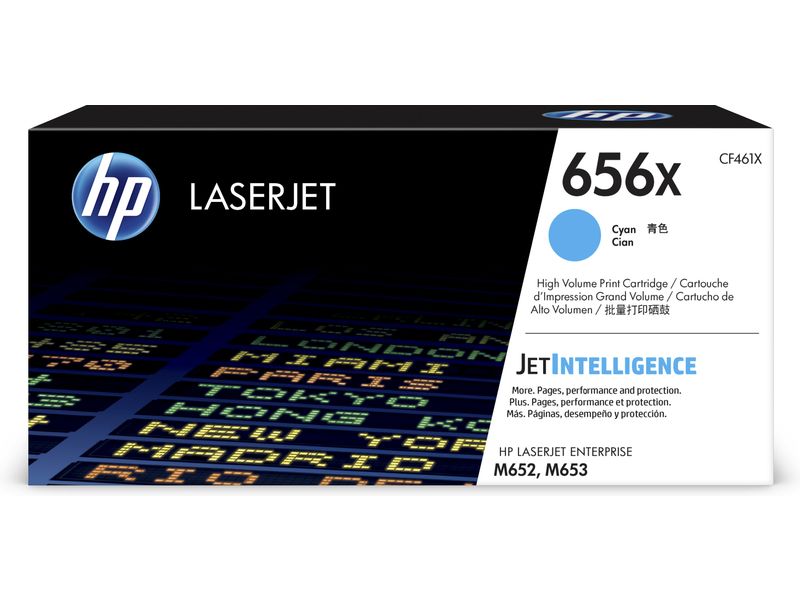 HP 656X (CF461X) - Cyan - Toner - Hohe Kapazität
