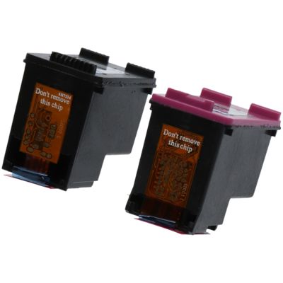 Druckerpatrone kompatibel mit HP 62XL (N9J71AE) - Schwarz + 3 Farben - Multipack