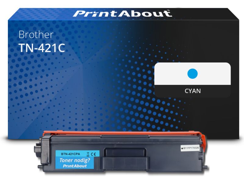 PrintAbout Toner TN-421C Cyan für Brother