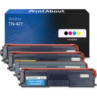 Toner kompatibel mit Brother TN-421 - 4-farbig - Multipack