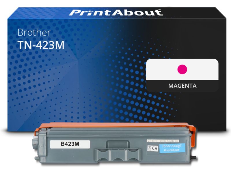 PrintAbout Toner TN-423M Magenta Hohe Kapazität für Brother