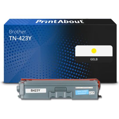 Toner kompatibel mit Brother TN-423Y - Gelb - Hohe Kapazität