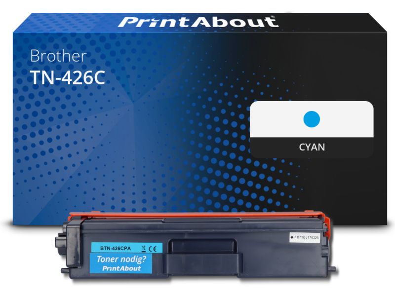 PrintAbout Toner TN-426C Cyan Extra hohe Kapazität für Brother