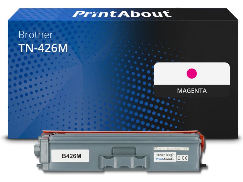 PrintAbout Toner TN-426M Magenta Extra hohe Kapazität für Brother