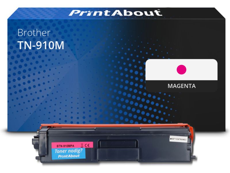 PrintAbout Toner TN-910M Magenta Extra hohe Kapazität für Brother