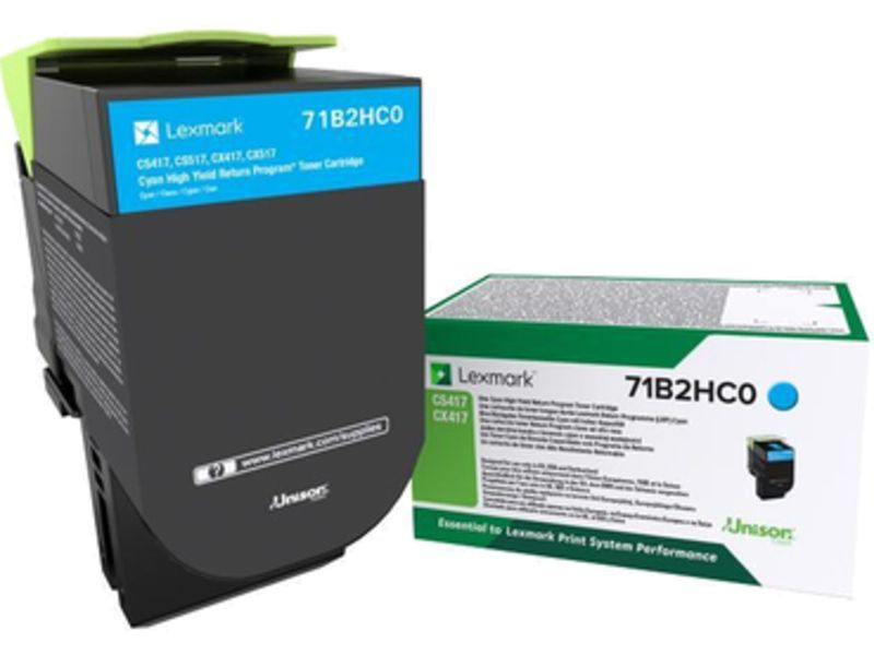 Lexmark 71B2HC0 - Cyan - Toner