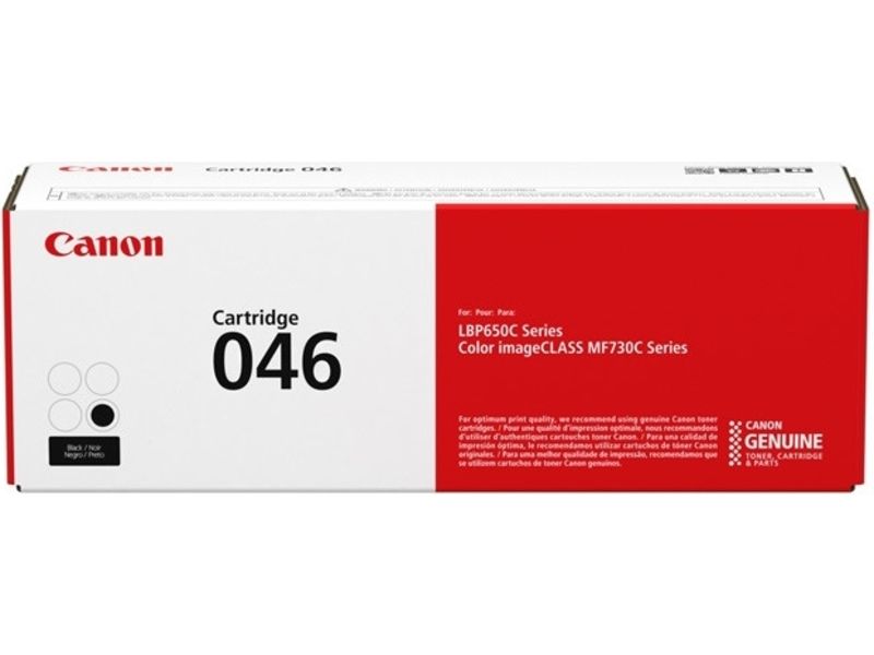 Canon 046 BK  - Schwarz - Toner