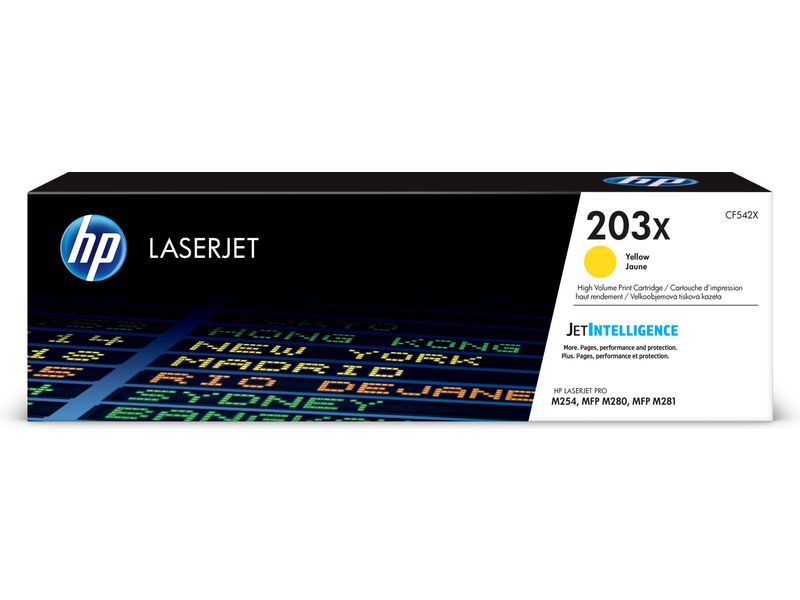HP 203X (CF542X) - Gelb - Toner - Hohe Kapazität