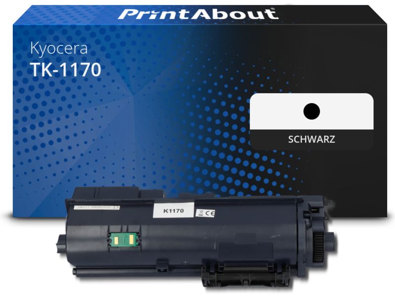 PrintAbout Toner TK-1170 Schwarz für Kyocera