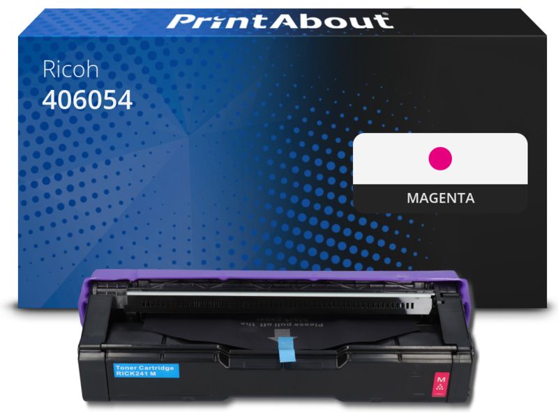 PrintAbout Toner 406054 (406100) Magenta für Ricoh