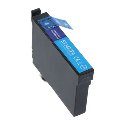 Druckerpatrone kompatibel mit Epson 34XL (C13T34724010) - Cyan - Hohe Kapazität