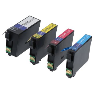 Druckerpatrone kompatibel mit Epson 34XL (C13T34764010) - 4-farbig - Hohe Kapazität - Multipack