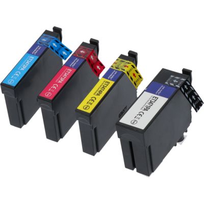 Druckerpatrone kompatibel mit Epson 34XL (C13T34764010) - 4-farbig - Hohe Kapazität - Multipack