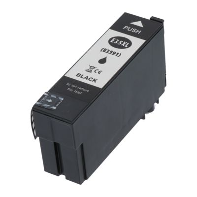 Druckerpatrone kompatibel mit Epson 35XL (C13T35914010) - Schwarz - Hohe Kapazität