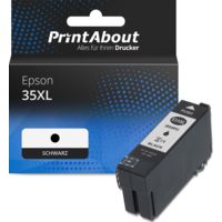 Druckerpatrone kompatibel mit Epson 35XL (C13T35914010) - Schwarz - Hohe Kapazität