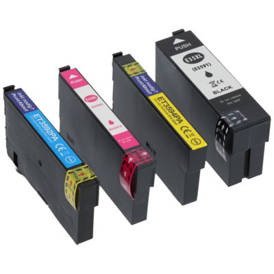 Druckerpatrone kompatibel mit Epson 35XL (T3596) - 4-Farben - Multipack