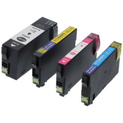 Druckerpatrone kompatibel mit Epson 35XL (T3596) - 4-Farben - Multipack