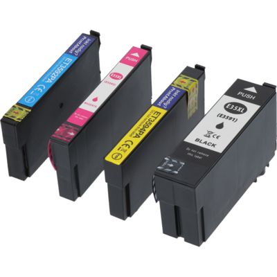 Druckerpatrone kompatibel mit Epson 35XL (T3596) - 4-Farben - Multipack