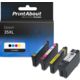 Druckerpatrone kompatibel mit Epson 35XL (T3596) - 4-Farben - Multipack