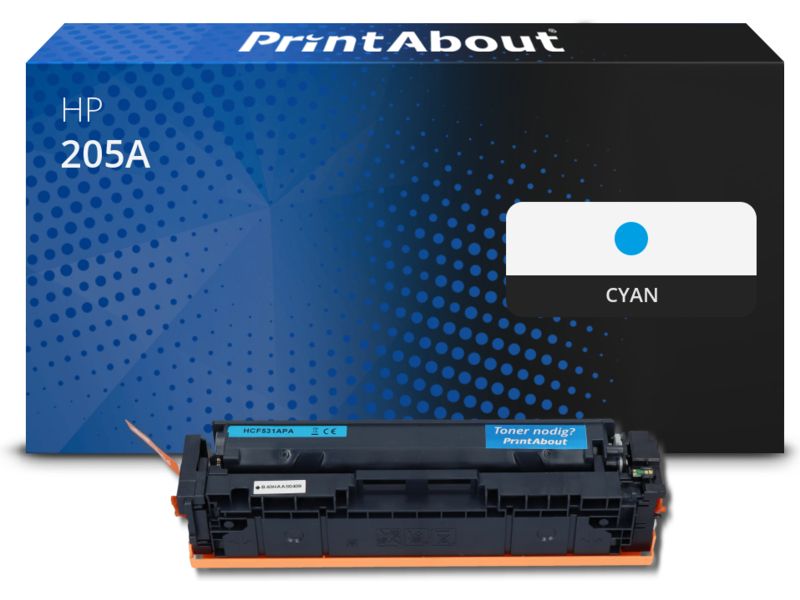 PrintAbout Toner 205A (CF531A) Cyan für HP