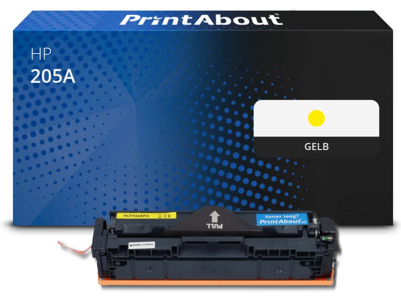 PrintAbout Toner 205A (CF532A) Gelb für HP