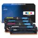 Toner kompatibel mit HP 205A (CF530A) - 4-farbig - Multipack
