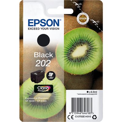 Epson 202 (C13T02E14010) - Schwarz - Druckerpatrone