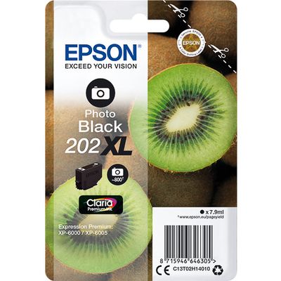 Epson 202XL (C13T02H14010) - Fotoschwarz - Druckerpatrone - Hohe Kapazität