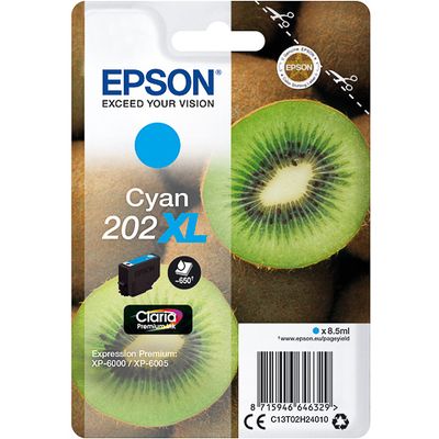 Epson 202XL (C13T02H24010) - Cyan - Druckerpatrone - Hohe Kapazität