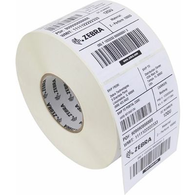 Zebra 3004996 (Z-Perform 1000D) - (51 mm x 25 mm) 10 Rollen - Schwarz auf weiß - Etikett