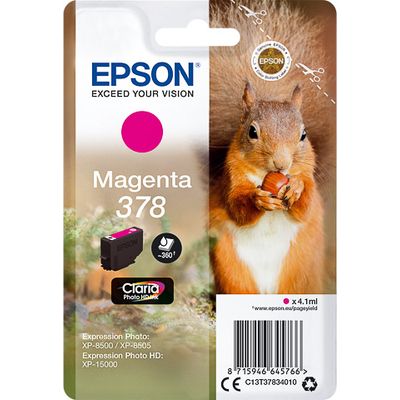 Epson 378 (C13T37834010) - Magenta - Druckerpatrone