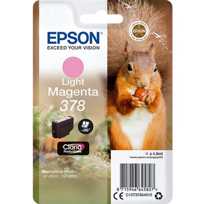 Epson 378 (C13T37864010) - Hellmagenta - Druckerpatrone