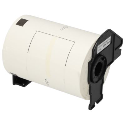 Etikettenrolle kompatibel mit Brother DK-11241 - (102 mm x 152 mm) - Schwarz auf weiß
