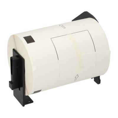 Etikettenrolle kompatibel mit Brother DK-11241 - (102 mm x 152 mm) - Schwarz auf weiß