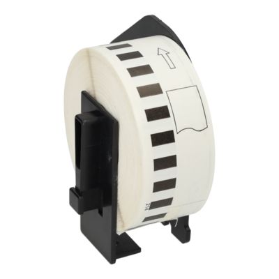 Etikettenrolle kompatibel mit Brother DK-22214 - (12 mm) - Schwarz auf weiß