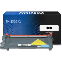 Toner kompatibel mit Brother TN-2320 - 2x Schwarz -  Extra hohe Kapazität - Multipack