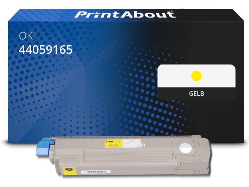 PrintAbout Toner 44059165 Gelb für OKI